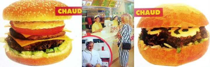 restaurant pic'pain hamburgers années 80 fast-food